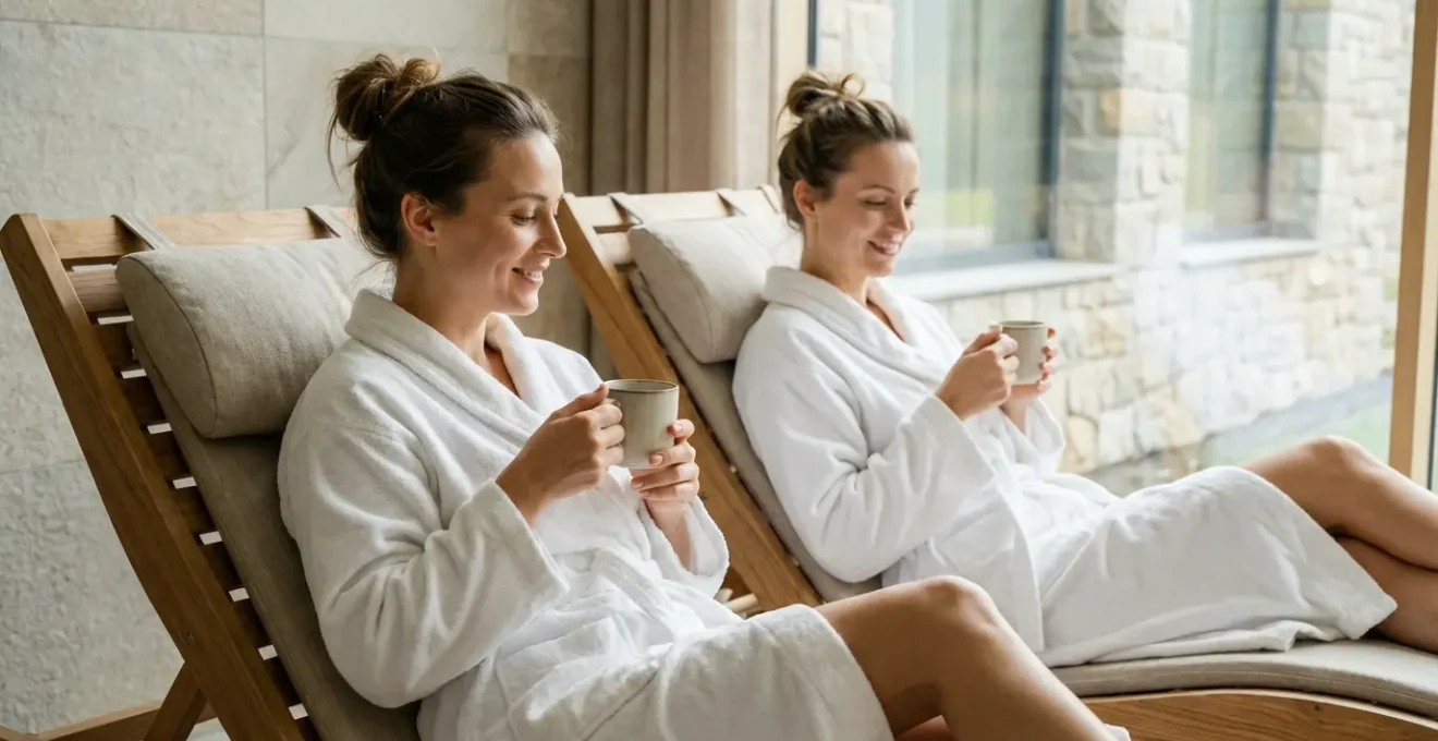 Moment détente SPA entre amies lors d'un EVJF à Palma